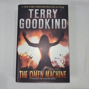 The Omen Machine Terry Goodkind Sword of Truth Hardcover 1st Edition Book